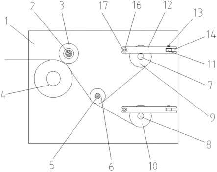 一種銅箔分切夾緊固定裝置的制作方法