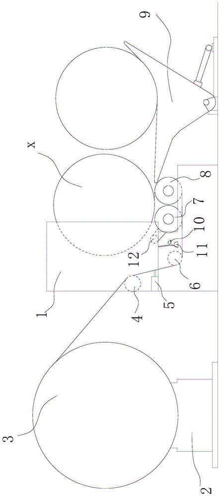 一種復(fù)卷機(jī)的底輥引紙機(jī)構(gòu)的制作方法